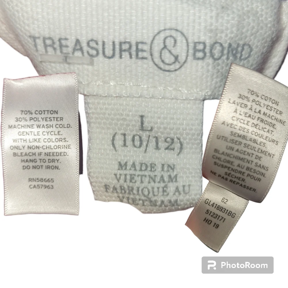 Treasure & Bond Red Corduroy Overalls - L (10/12) - Picture 3 of 7
